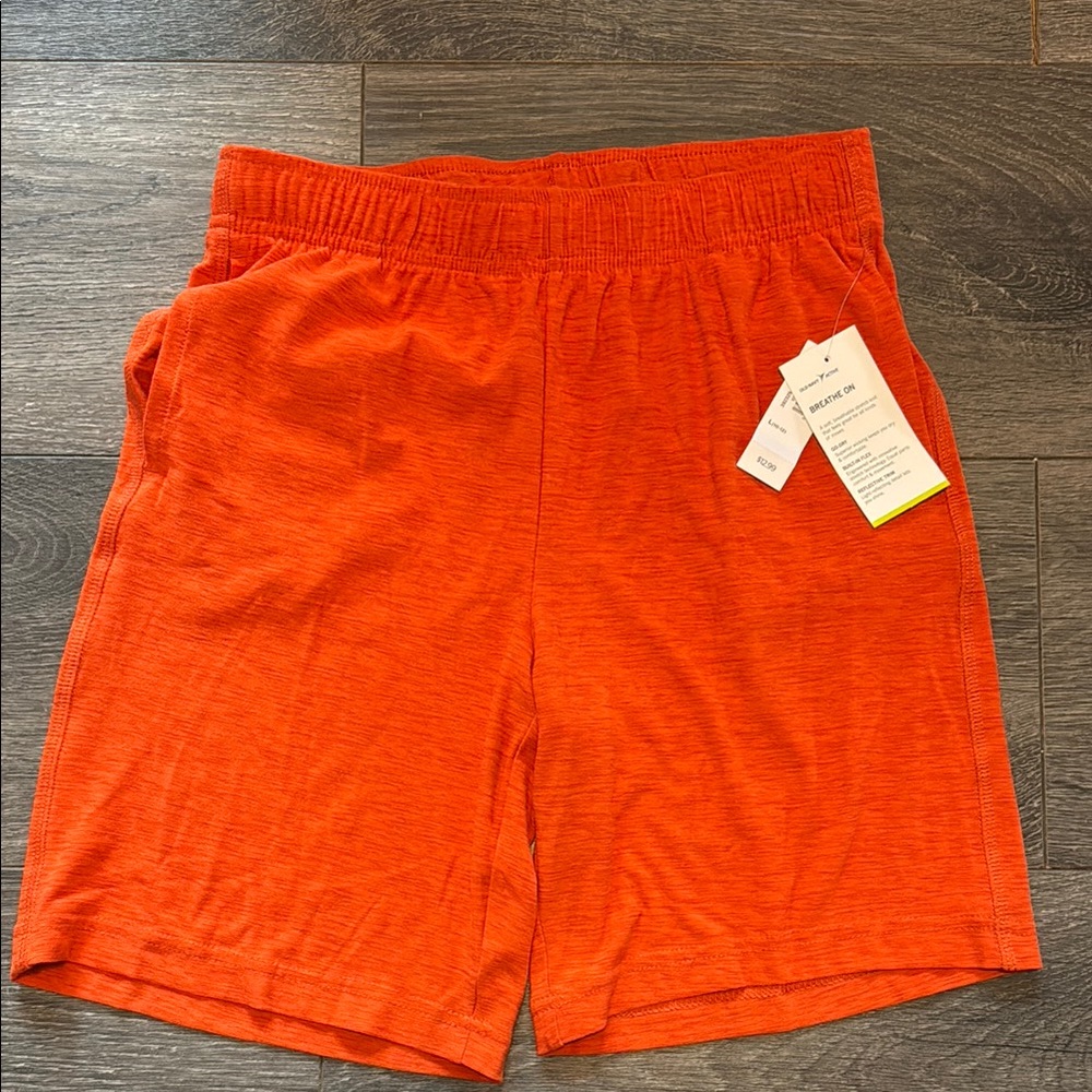 Boy's Orange Shorts